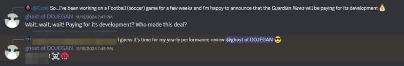 Dojegan expresses frustration at the contract mishap.