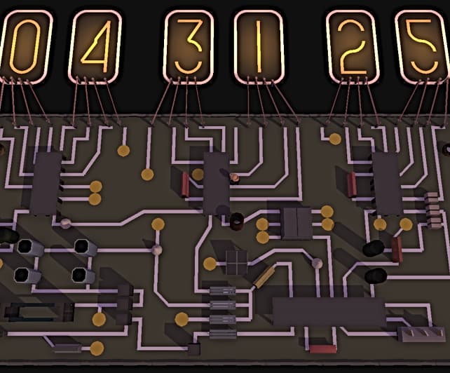 Nixie Tube Clock by AkiraStrait